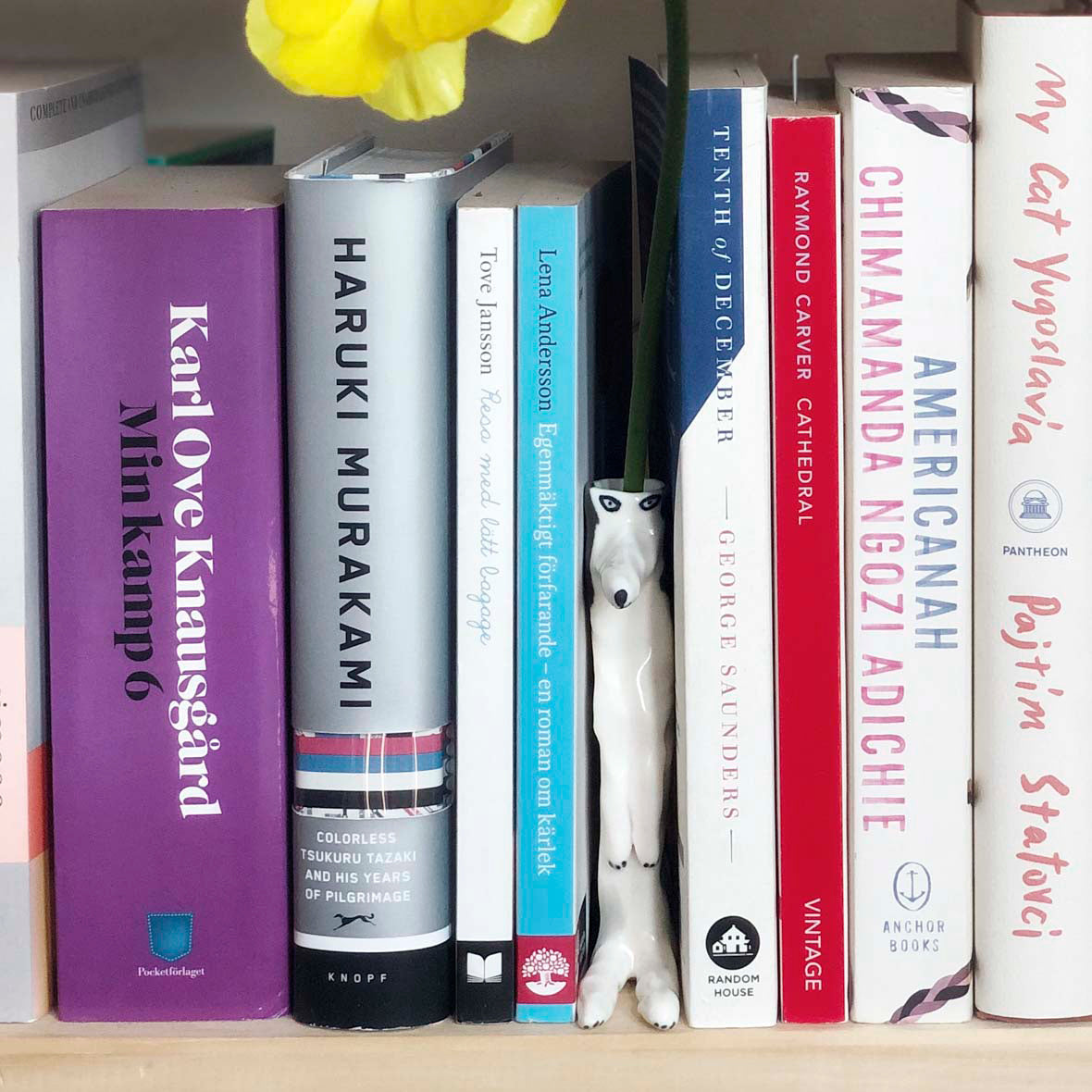 花瓶（立ち上がった犬）