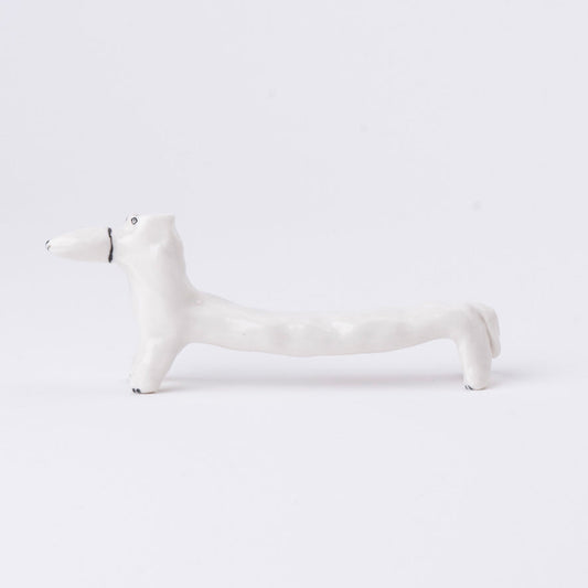 花瓶（口輪をしている犬）