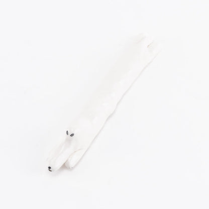 壁掛け一輪挿し（白耳?ぱっちり）