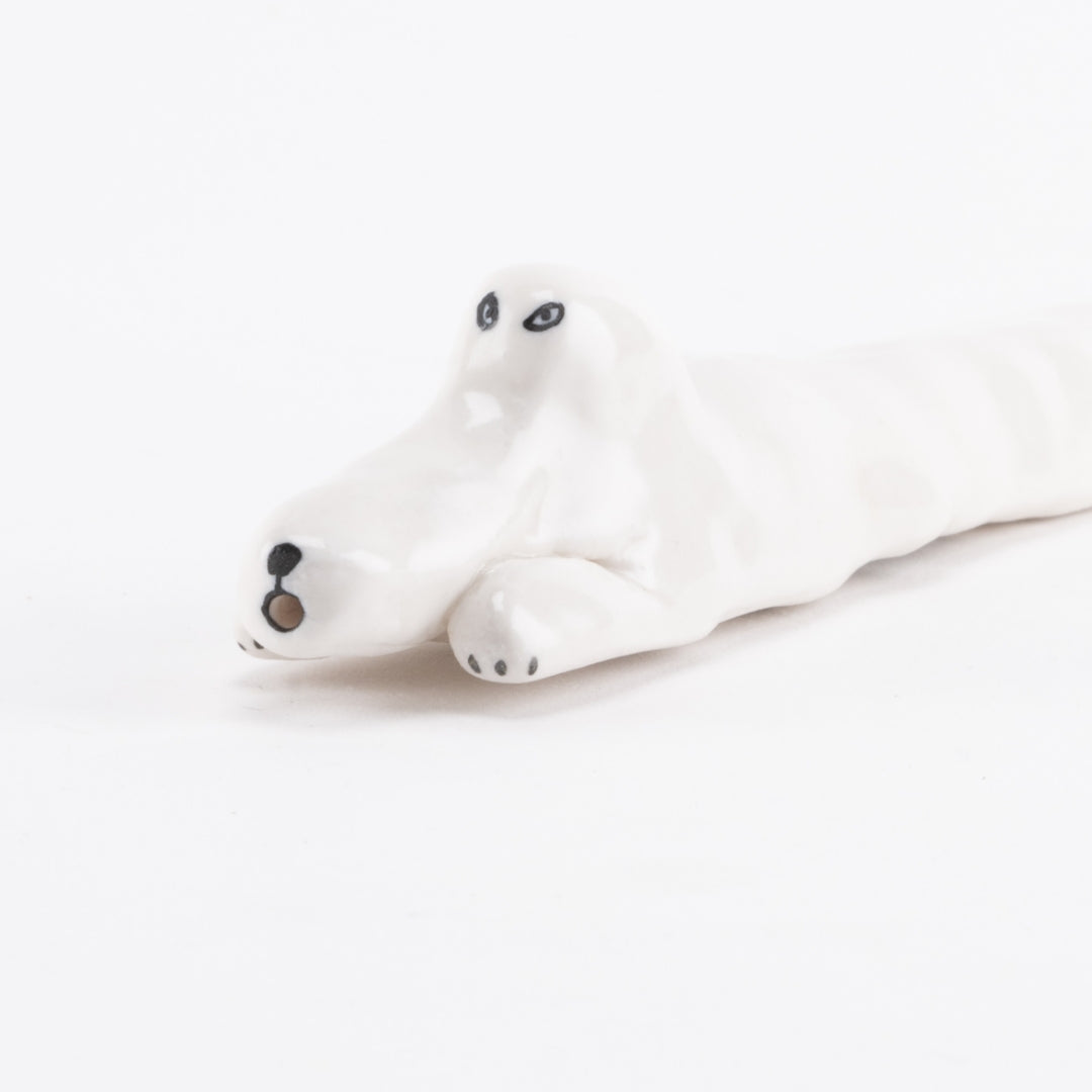 壁掛け一輪挿し（白耳?ぱっちり）