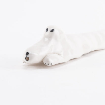 壁掛け一輪挿し（白耳?ぱっちり）