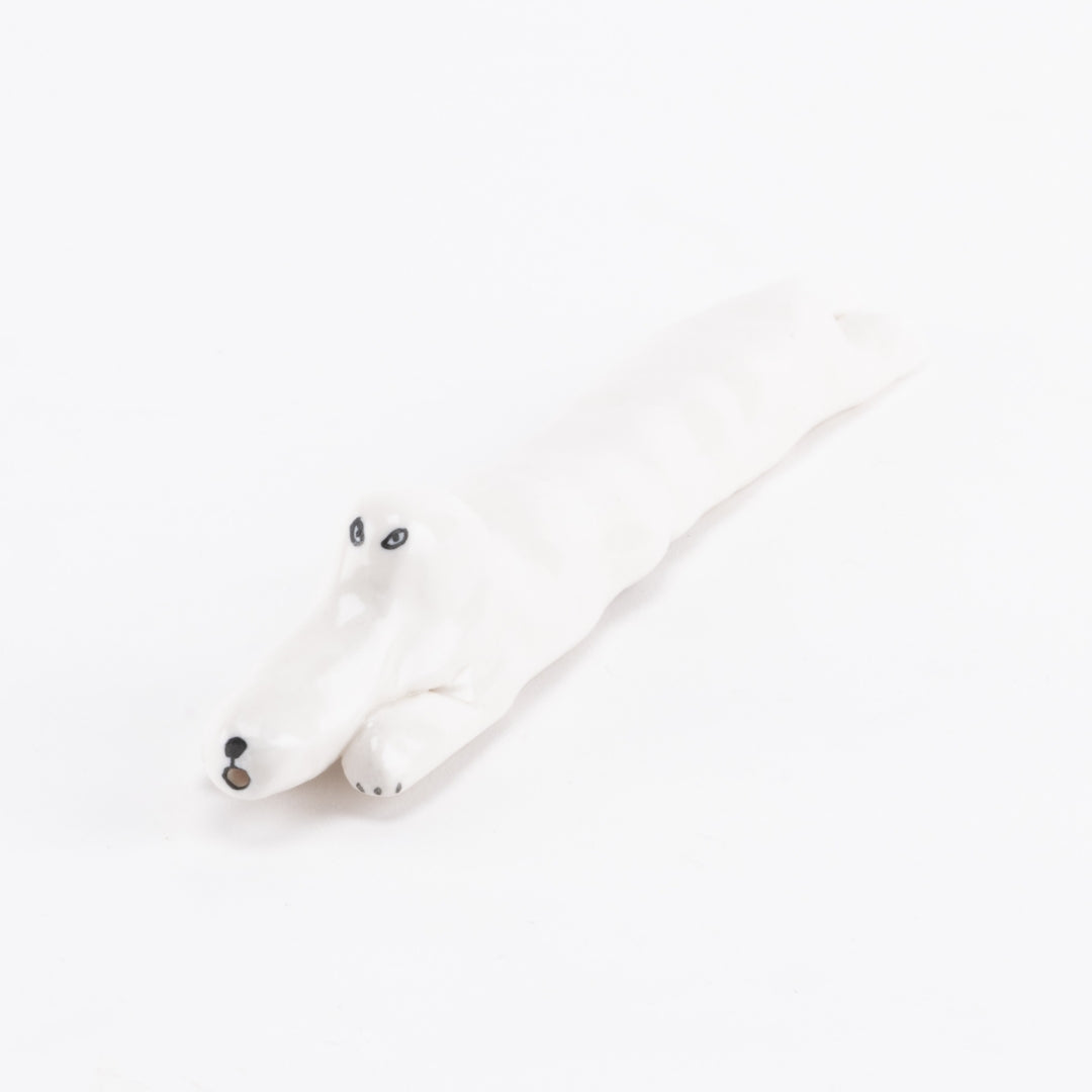 壁掛け一輪挿し（白耳?ぱっちり）