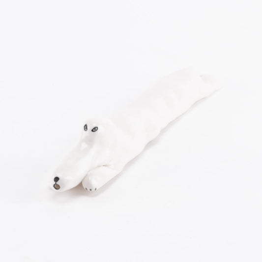 壁掛け一輪挿し（白耳?ぱっちり）