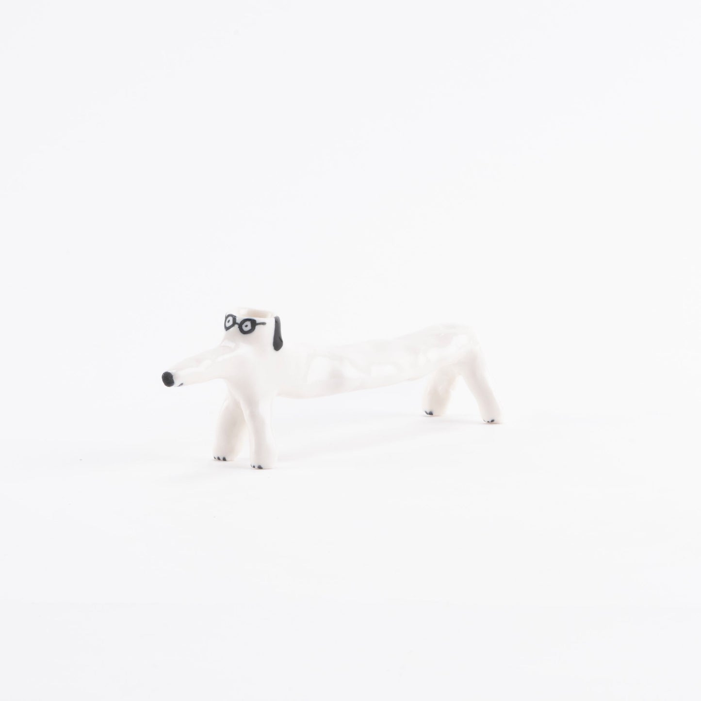 花瓶（メガネ犬）