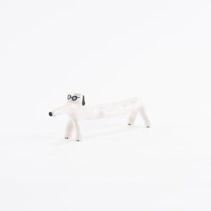 花瓶（メガネ犬）