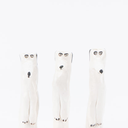 花瓶（立ち上がった犬）