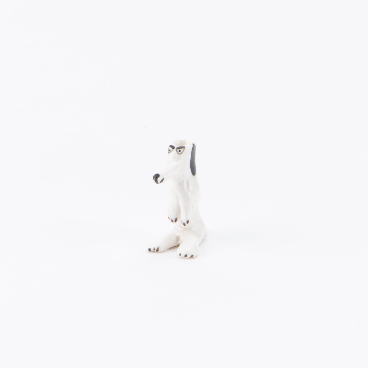 スモールドッグ花瓶（立ち上がった犬）