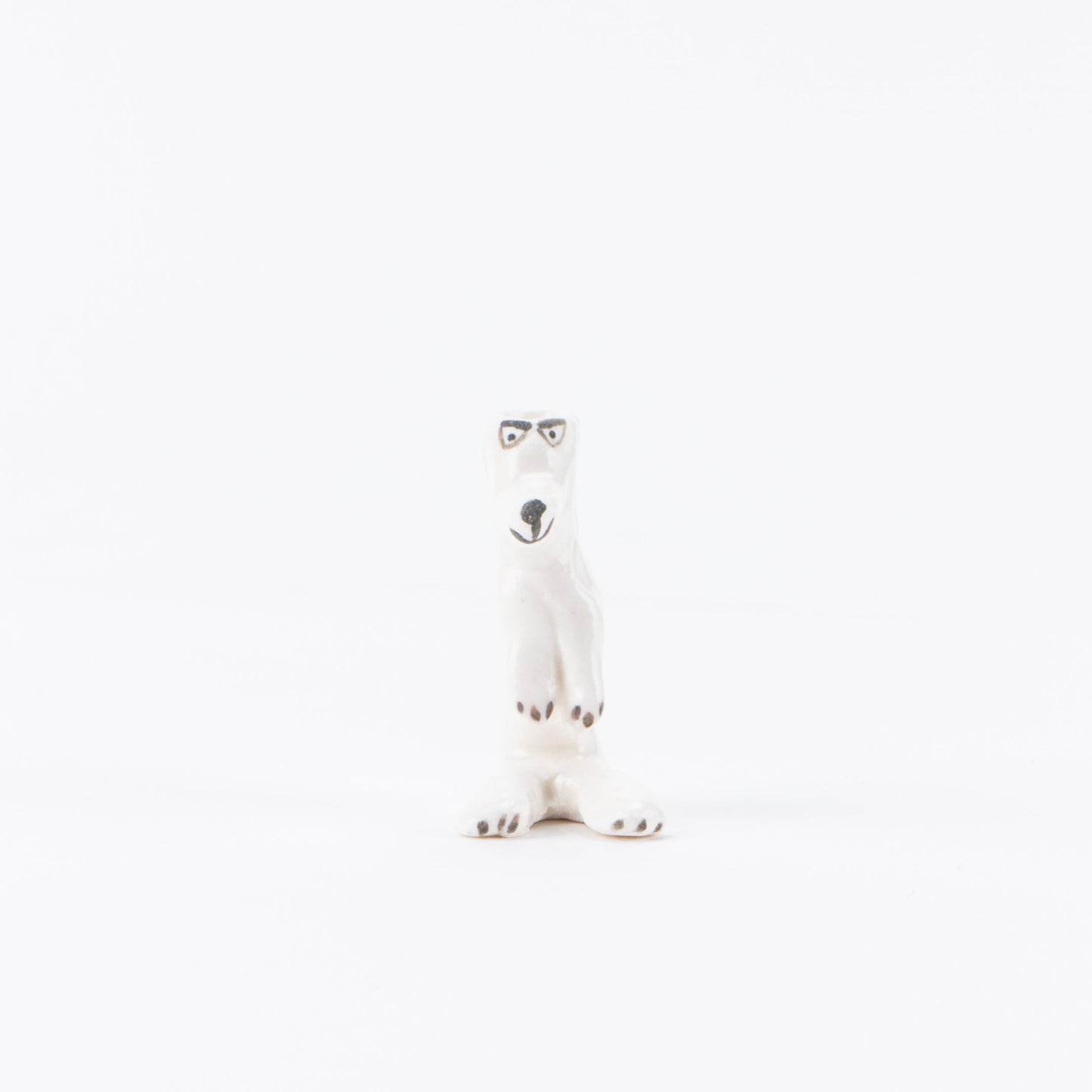 スモールドッグ花瓶（立ち上がった犬）
