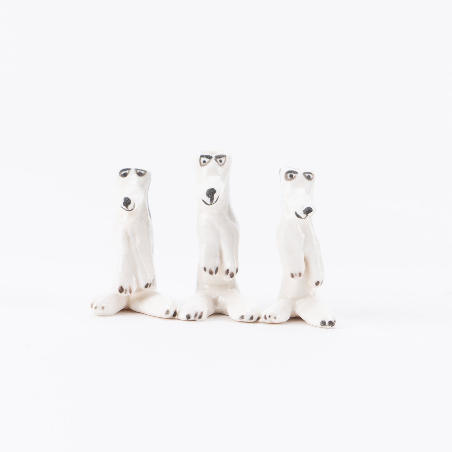 スモールドッグ花瓶（立ち上がった犬）