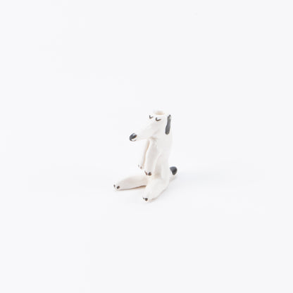 スモールドッグ花瓶（うたたねしている犬）